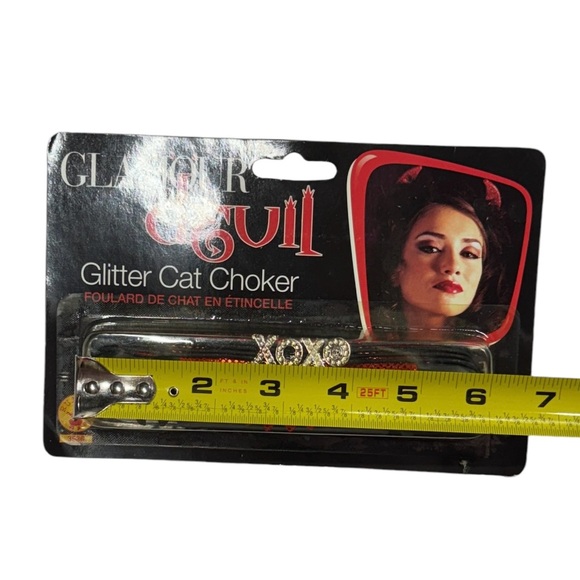 Rubie’s glamour devil glitter cat choker brand new in packaging never used! - Picture 2 of 6